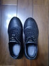 GENAI新款真皮運動(dòng)鞋男士休閑鞋休閑皮鞋男商務(wù)鞋內增高鞋潮流鞋子男鞋 黑色【真皮+彈力口】四季款潮鞋 42 (260mm) 曬單實(shí)拍圖