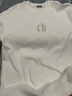 CHINISM CH純色簡約短袖男夏季T恤半袖時(shí)尚寬松潮流休閑潮牌圓領(lǐng)情侶上衣 本白色 M 曬單實(shí)拍圖