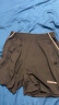 川崎（KAWASAKI）羽毛球服男女中性款休闲运动短裤子运动裤透气排汗黑色YMB-181 M 实拍图