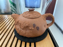 和泥有緣 紫砂壺宜興紫砂純全手工泡茶壺禮品茶具套裝原礦段泥 靈芝供春320CC 200cc 曬單實(shí)拍圖