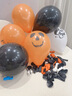 乖小羊萬(wàn)圣節氣球裝飾鬼節酒吧KTV幼兒園教室主題活動(dòng)氣氛場(chǎng)景布置用品 萬(wàn)圣節混裝氣球50個(gè) 曬單實(shí)拍圖