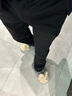 安東尼奧【遠(yuǎn)紅外黑科技】易打理柔軟四面彈秋冬男士新款厚百搭保暖休閑褲 曬單實(shí)拍圖
