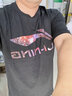 李寧（LI-NING）短袖T恤男夏季圓領(lǐng)套頭輕簡(jiǎn)派寬松半袖跑步健身運動(dòng)休閑服 黑色 L/175 (130-145斤) 曬單實(shí)拍圖