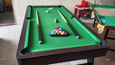 哈野臺球桌家用四合一成人多功能斯諾克小型兒童桌球臺折疊式乒乓球桌 6尺 臺球桌（單用） 1.83米 曬單實(shí)拍圖