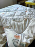 水星系列家紡特級蠶絲被100桑蠶絲春秋冬被空調冬被子被芯冬天保暖棉被 超柔絲被已質(zhì)檢【奶白色】 10斤200x230超厚冬被0度左右用 曬單實(shí)拍圖