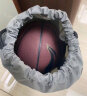 京东京造篮球包抽绳包 运动双肩轻便背包排球足球篮球 黑灰色 大号 实拍图