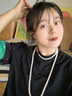 小米星感長(cháng)珍珠毛衣鏈秋冬長(cháng)款珍珠項鏈女款2025新款長(cháng)項鏈頸鏈 【小巧百搭】4mm白色長(cháng)款+磁吸c(diǎn) 曬單實(shí)拍圖