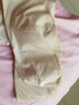 怡倩（YIQIAN）【涼感無(wú)痕】無(wú)肩帶內衣女大胸顯小胸罩 上托防滑薄款抹胸文胸 杏運常在 85D 曬單實(shí)拍圖
