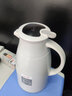 Jeko&Jeko保溫壺家用熱水瓶暖壺暖瓶保溫瓶暖水壺保溫玻璃內膽智能顯示溫度 絲綢灰 1L ·智能測溫 曬單實(shí)拍圖