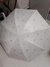 天堂傘黑膠防曬防紫外線(xiàn)遮陽(yáng)晴雨兩用小清新銀杏太陽(yáng)傘男女雨傘太陽(yáng)傘 金色 57cm/8k 曬單實(shí)拍圖