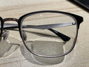 雷朋（RayBan）光學(xué)鏡架男女款矩形金屬半框時(shí)尚眉形近視眼鏡框0RX6421可定制 2997黑色鏡框 尺寸54 曬單實(shí)拍圖