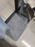 ACEBON 卫生间地垫浴室吸水门垫门口进门速干脚垫厕所防滑洗手间垫子 灰色 45*70cm 实拍图