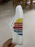 Native彩虹圖案系列Jefferson親子款洞洞鞋男女款超輕透氣戶(hù)外沙灘涼鞋 彩色條紋半圓|白色 36 曬單實(shí)拍圖