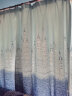 伊帘坊 窗帘地中海城堡窗帘成品定制卧室客厅隔热窗帘遮光遮阳加厚布料 天蓝(遮光85%) 2.0米宽*2.7米高挂钩式可改高度 实拍图