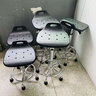 [金勞士】防靜電凳子實(shí)驗室升降圓凳無(wú)塵車(chē)間工作臺旋轉凳工廠(chǎng)流水線(xiàn)學(xué)校醫院防靜電椅子升降靠背椅子 電鍍腳 腳墊款 高度 43-57CM 曬單實(shí)拍圖