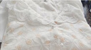 羅蒙（ROMON）2025夏季新款法式甜美刺繡碎花蕾絲娃娃領(lǐng)泡泡短袖雪紡襯衫上衣女 橘色 M -95-105斤 曬單實(shí)拍圖