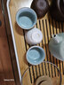 尋汝 汝窯茶杯茶具高檔單杯品茗杯陶瓷茶碗家用個(gè)人杯主人杯可養開(kāi)片 寬口杯-40ml1只 曬單實(shí)拍圖