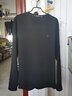 七匹狼長(cháng)袖T恤男25秋季5A抗菌面料莫代爾圓領(lǐng)長(cháng)T男士寬松顯瘦打底衫男裝 001(黑色)-天絲抗菌 M 165/84A 曬單實(shí)拍圖