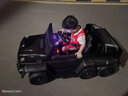 奔馳大G越野兒童電動(dòng)車(chē)6輪遙控寶寶電動(dòng)汽車(chē)雙座超大號男女1-8小孩駕駛玩具車(chē)可坐大人童車(chē) 頂配黑色+所有功能+2個(gè)大電瓶+發(fā)泡軟輪 曬單實(shí)拍圖