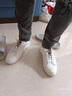 DDeiet品牌男鞋2025新款板鞋休閑鞋百搭男士皮鞋真皮潮流時(shí)尚小白鞋子男 白色 【精美包裝】 41 (255mm) 皮鞋碼 曬單實(shí)拍圖