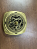 福笙堂 創(chuàng  )意純黃銅煙灰缸 家居客廳全銅中式帶蓋煙缸禮品裝飾品工藝品茶道辦公室擺件 龍圖騰煙灰缸（帶蓋） 曬單實(shí)拍圖