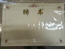 紅色絨面豎式發(fā)泡聘書任命書外殼定做證書 封面可定制logo 含內芯 可打印 6k 打開A3 含內芯 曬單實拍圖