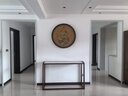 古歌空間 焦點(diǎn)藝術(shù)玄關(guān)墻裝飾畫(huà)福祿臨門(mén)掛畫(huà)新中式葫蘆裝飾畫(huà)餐廳背景墻圓形銅雕畫(huà) 福祿臨門(mén)【圓形-金】900*900mm 黑胡桃實(shí)木畫(huà)框 銅彩燒工藝+黃銅畫(huà)芯+包安裝 曬單實(shí)拍圖