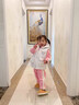 佐淑蔓童裝女童套裝秋冬裝加絨加厚兒童衛衣褲子1-6歲嬰幼兒女寶寶衣服 粉色（白馬甲+粉衛衣+粉褲子） 100碼 建議2-3歲(身高95左右) 曬單實(shí)拍圖