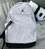 NIKE【滿(mǎn)天星】 JORDAN 耐克AJ雙肩背包大學(xué)生電腦包大容量減負書(shū)包 白色/白色/黑色【滿(mǎn)天星】 4/7【40*25*15cm 約15L】 曬單實(shí)拍圖