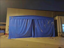 都格（Duge）推拉雨棚遮陽(yáng)棚伸縮大型工程倉庫停車(chē)棚大排檔戶(hù)外移動(dòng)活動(dòng)蓬定做寬9.5米*長(cháng)10米*高5米 曬單實(shí)拍圖