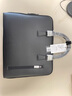 新秀麗（Samsonite）公文包經(jīng)典商務(wù)男士14英寸電腦包皮質(zhì)單肩包英倫時(shí)尚手提包TK3 黑色|凈重1kg|可手拎-可斜跨 TK314英寸 曬單實(shí)拍圖