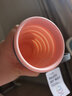 M Square可折疊碗硅膠折疊杯旅行漱口杯水杯泡面碗食品級(jí)硅膠露營(yíng)野餐餐具 櫻花粉【中杯+中碗】 曬單實(shí)拍圖