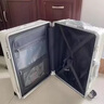 Walker Shop行李箱【鋁鎂合金】登機箱上開(kāi)蓋攝影機箱密碼鎖商務(wù)旅行拉桿箱 銀色（鋁鎂合金+可拆卸內膽） 20英寸 【登機箱】 曬單實(shí)拍圖