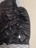 真維斯（Jeanswest）輕薄羽絨服短款男外套冬季新款連帽中青年白鴨絨純色立男士保暖 A210-160507黑色（連帽） XL （140斤-160斤） 曬單實(shí)拍圖