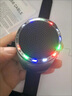 MDUG手表藍牙音箱無(wú)線(xiàn)戶(hù)外運動(dòng)跑步手環(huán)低音炮手腕式防水迷你插卡音響 【炫燈款】白色+讀卡器+16g內存 曬單實(shí)拍圖