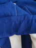 妍莉芬（yanlifen）连衣裙女2024夏装新款法式气质设计感衣服小众到及脚踝长裙子夏季 蓝色 M 体重108-125 实拍图