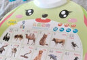 乐乐鱼（leleyu）卡通兔有声挂图早教玩具宝宝识字表墙贴3张人物动物水果生日礼物 实拍图