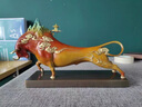 紀(jì)梵蒂 GEFIODEY純銅牛擺件客廳工藝品辦公室年會(huì)牛氣沖天喬遷新居開(kāi)業(yè)禮品送禮 紅牛-小號(hào) 曬單實(shí)拍圖