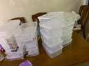 nakaya日本進(jìn)口冰箱保鮮盒收納盒食品冷凍盒套裝大號(hào)塑料廚房?jī)?chǔ)物盒水果 4.7L*3個(gè)裝 曬單實(shí)拍圖