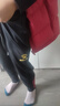 卡爾美（KELME）足球運動(dòng)褲兒童 亞洲杯出征系列彈力跑步訓練褲青訓收腿長(cháng)褲 黑紅 130 曬單實(shí)拍圖