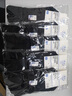 浪莎（LangSha）五指襪子女春夏薄款純棉中筒100%全棉吸汗防臭透氣夏季分趾襪 純棉防臭黑色3淺灰2 5雙 均碼 100%純棉男女五指襪-不臭腳加購 曬單實(shí)拍圖
