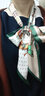 SOMUBAY 小絲巾長(cháng)條女士發(fā)帶春秋薄款圍巾百搭裝飾領(lǐng)巾夏季搭配襯衫領(lǐng)帶 sj-24駿馬-綠色 曬單實(shí)拍圖