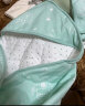 十月结晶新生婴儿抱被宝宝产房纯棉襁褓包被春秋四季通用薄夹棉 夏日海岸 实拍图