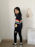 優(yōu)優(yōu)1點(diǎn)保暖褲秋冬女童打底褲加絨外穿兒童鯊魚(yú)褲加厚一體絨冬季大童褲子 9617黑色【850克特厚加絨】 140 曬單實(shí)拍圖