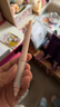 uni三菱文具大賞黑科技自動(dòng)鉛筆M5-1009GG女子力限定硅膠舒適筆握自動(dòng)筆雙模式旋轉不斷芯 0.5mm限定款 棉花粉+鉛芯1盒 曬單實(shí)拍圖