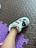 牧童寶寶涼鞋軟底學(xué)步鞋男童夏季嬰幼兒鞋鏤空透氣女童鞋子 汽車(chē)藍 20 曬單實(shí)拍圖