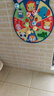 費雪（Fisher-Price）兒童玩具飛鏢盤粘粘球男孩女孩投擲飛鏢盤黏黏球室內(nèi)戶外互動玩具 飛鏢盤粘粘球（4色8球+1掛鉤） 曬單實拍圖