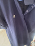花花公子（PLAYBOY）短袖t恤衫男POLO領(lǐng)夏季薄款商務(wù)休閑刺繡翻領(lǐng)男士體恤半袖上衣男 藏青 XL 曬單實(shí)拍圖