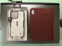 毕亚兹 适用2021款iPad mini6保护壳 苹果平板8.3英寸保护套 智能休眠轻薄全包防摔支架皮套 PB265-酒红 实拍图