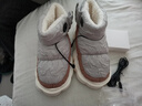 加仕高加熱鞋充電可行走男女同款電暖加熱暖腳寶發(fā)熱鞋戶(hù)外保暖防護防寒 卡其色-36-37碼 曬單實(shí)拍圖